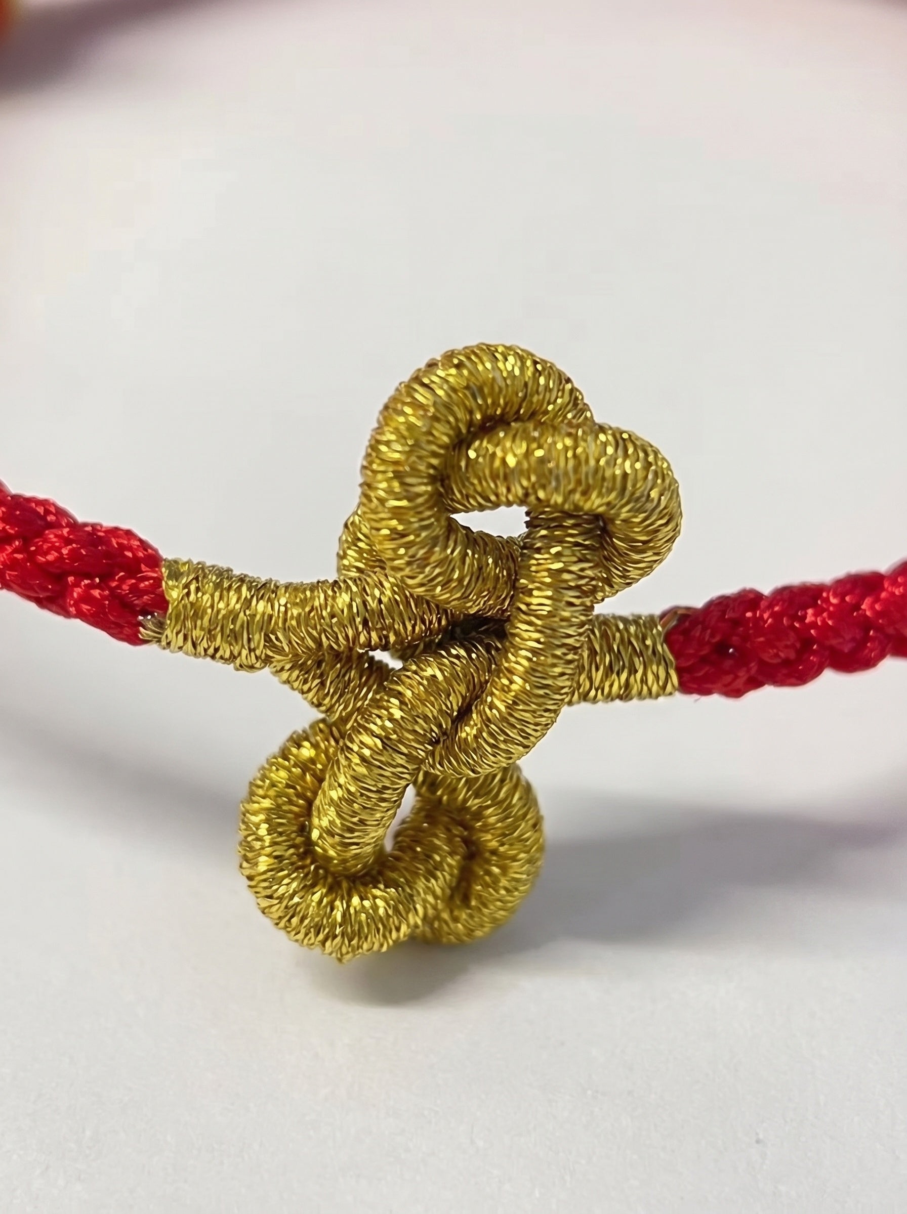 ORIENTAL VIBE: "Wen Chang" Academic & Career Success Red Cord Bracelet