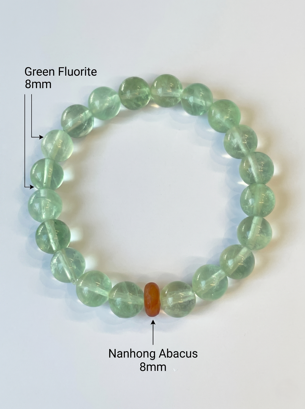 ORIENTAL VIBE | Pure Brightness "Serene Spring" Hand-Woven Dragon Scale Bracelet with Single-Loop Clasp Ends, Adjustable