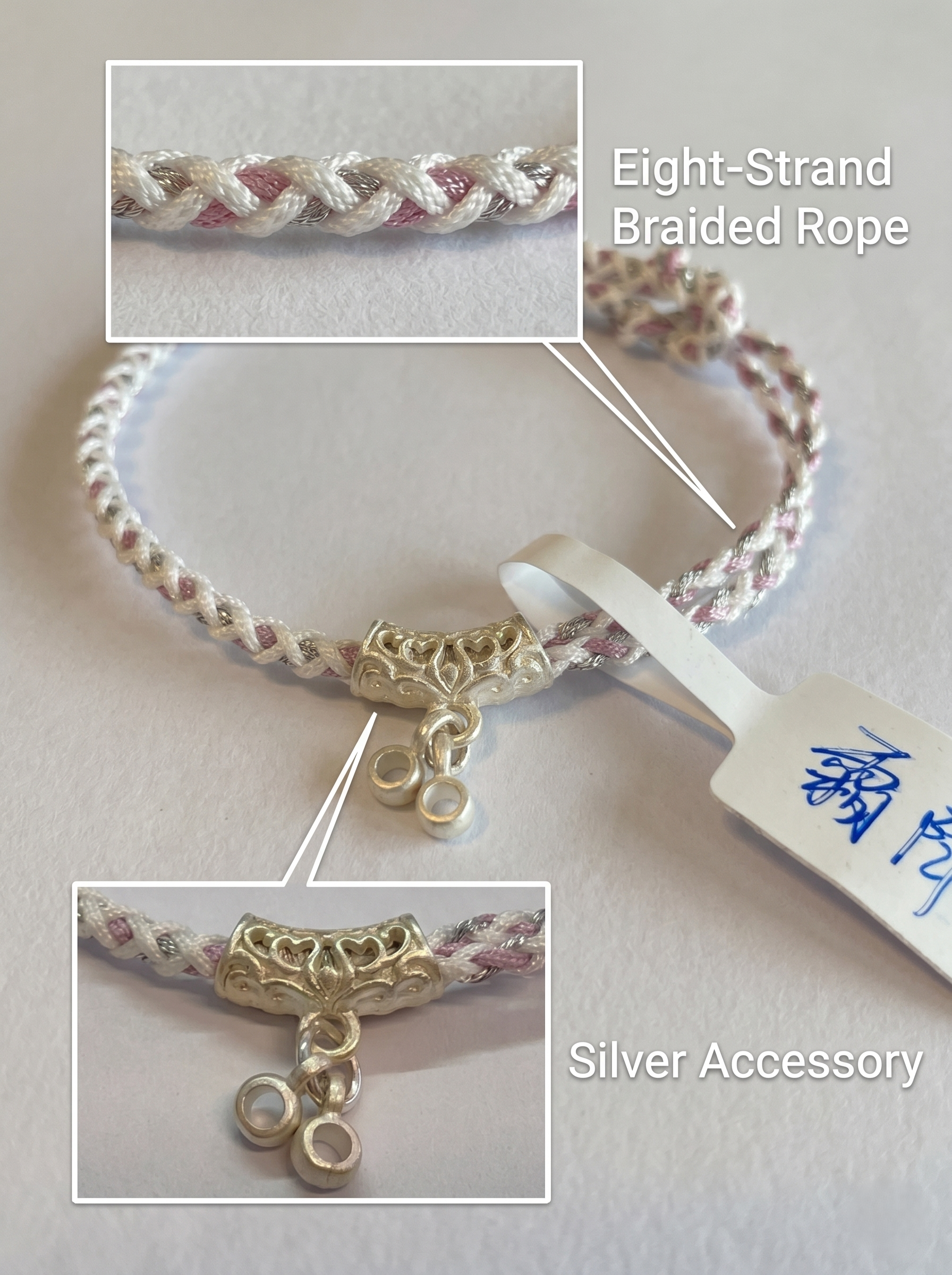 ORIENTAL VIBE | Frost's Descent Handcrafted Dragon Scale Bracelet with Silver-Toned Hollow Ornament, Adjustable