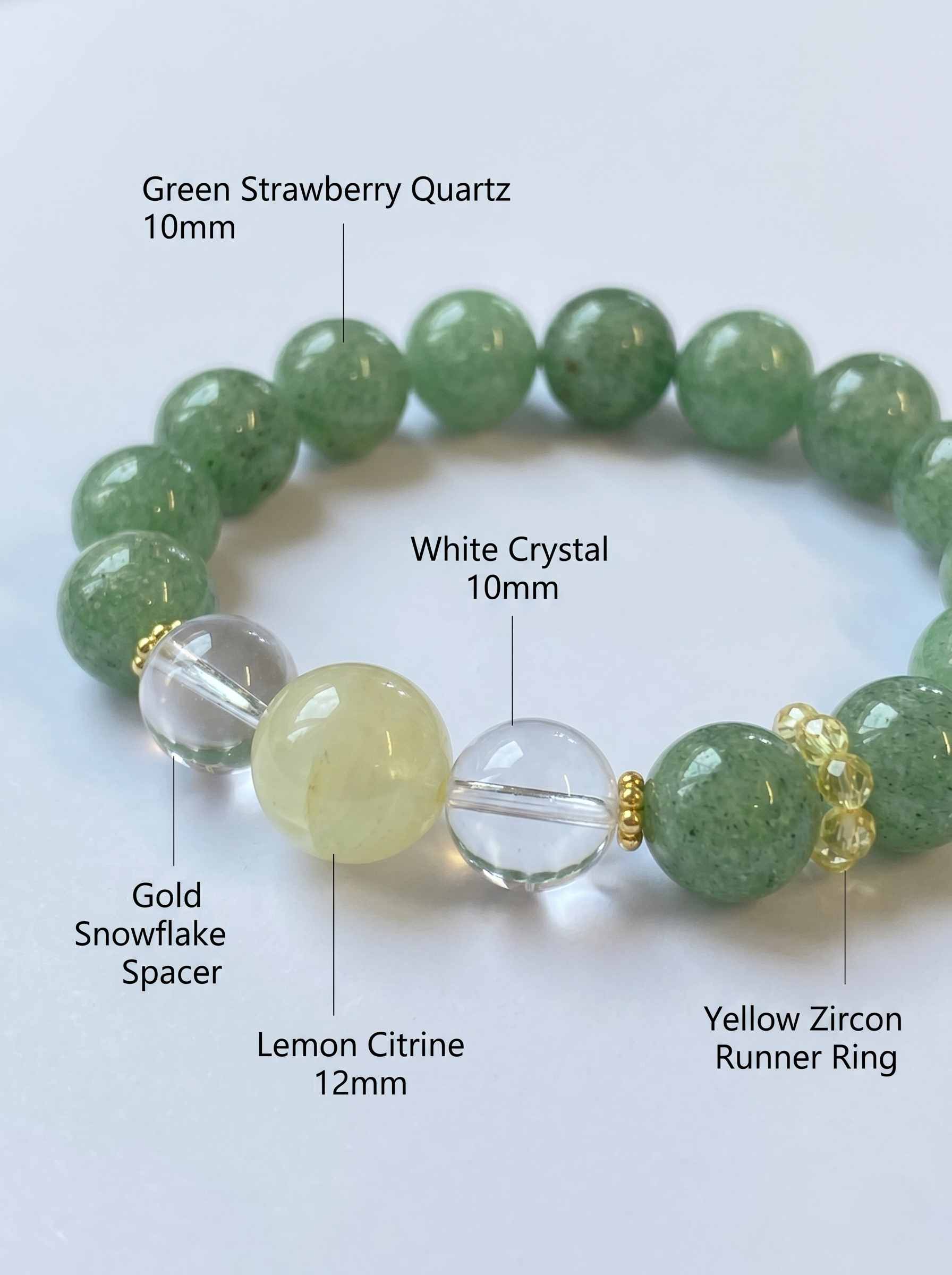 ORIENTAL VIBE | Start of Summer Handcrafted Dragon Scale Bracelet with Lotus Leaf & Seedpod Charms, Gold Wire Wrapped Closure & Double-Loop Clasp, Adjustable