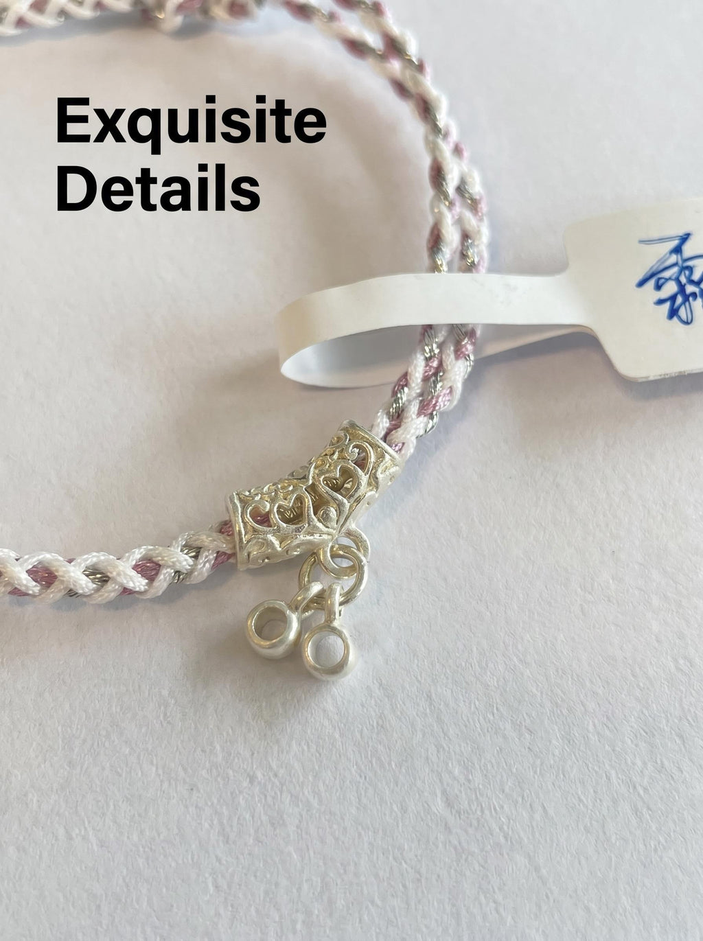 ORIENTAL VIBE | Frost's Descent Handcrafted Dragon Scale Bracelet with Silver-Toned Hollow Ornament, Adjustable