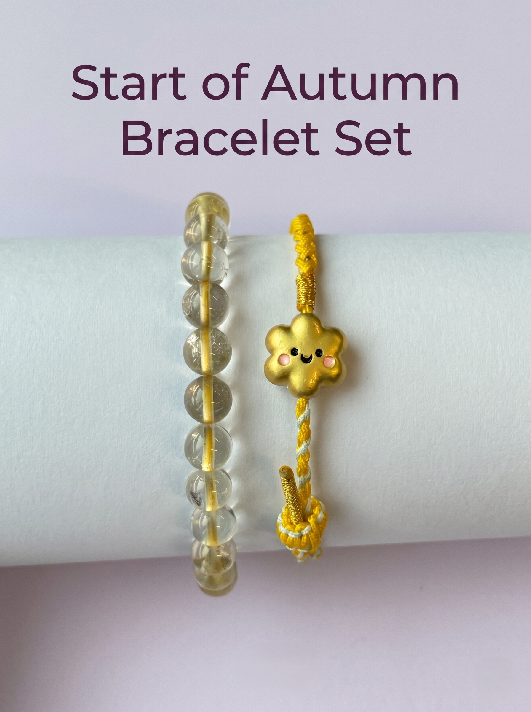 ORIENTAL VIBE | Beginning of Autumn Handcrafted Dragon Scale Bracelet Inlaid with Gold Healing Cloud Charm, Adjustable