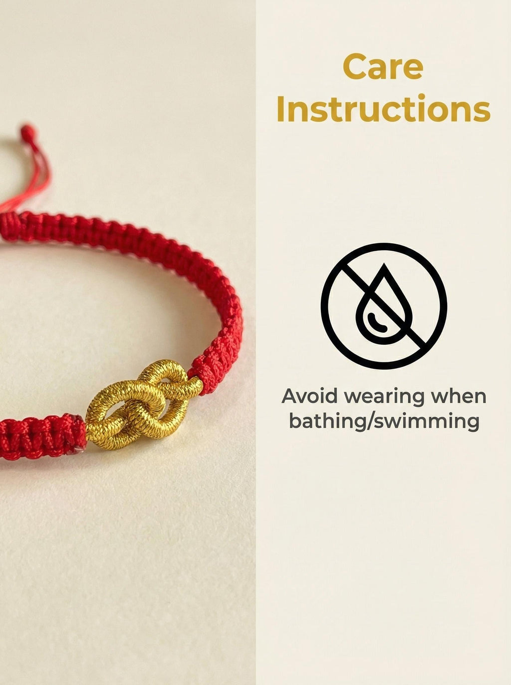 ORIENTAL VIBE: "Yuan Bao" Wealth & Prosperity Hand-Woven Red Bracelet