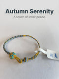 ORIENTAL VIBE | End of Heat Handcrafted Dragon Scale Bracelet with Gold Hollow Lucky Bead, Adjustable