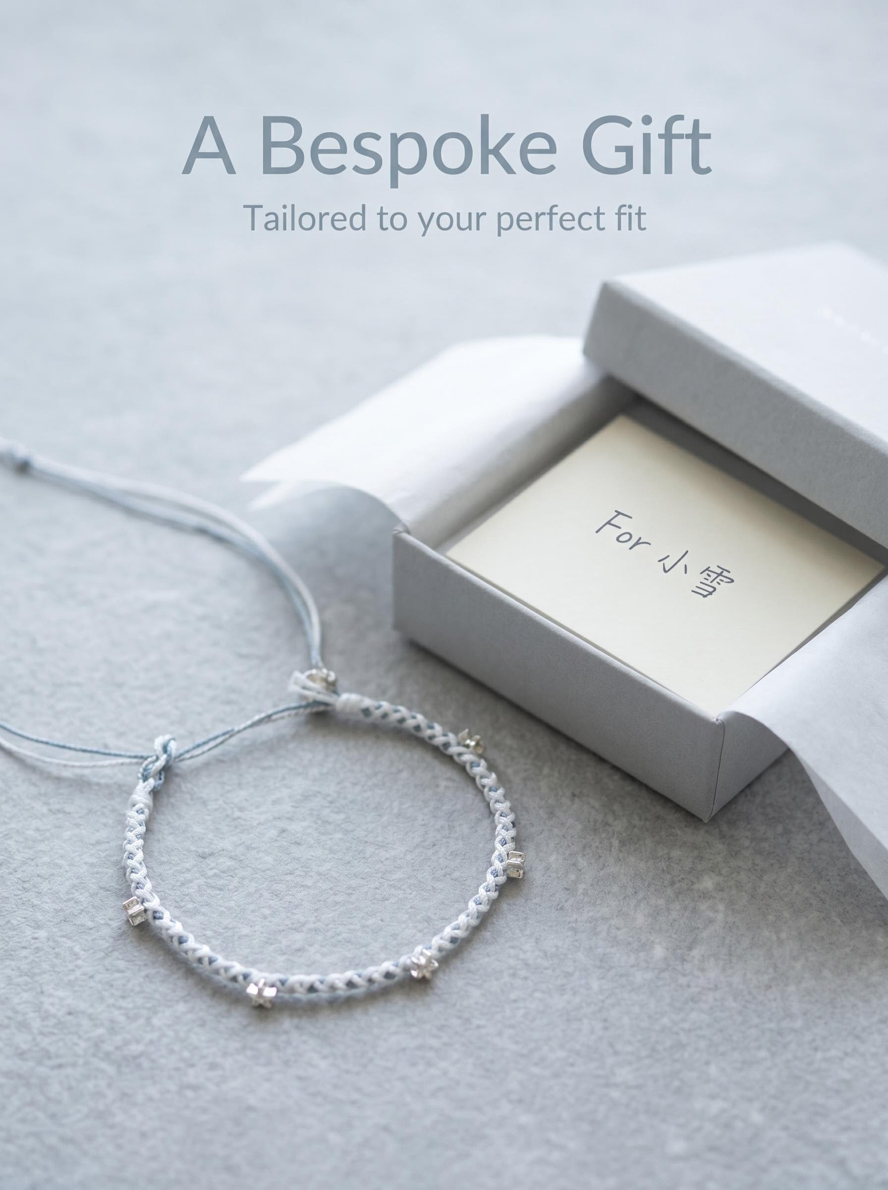 ORIENTAL VIBE | Light Snow Handcrafted Dragon Scale Bracelet Adorned with Multiple Silver-Toned Star Charms, Adjustable Drawstring