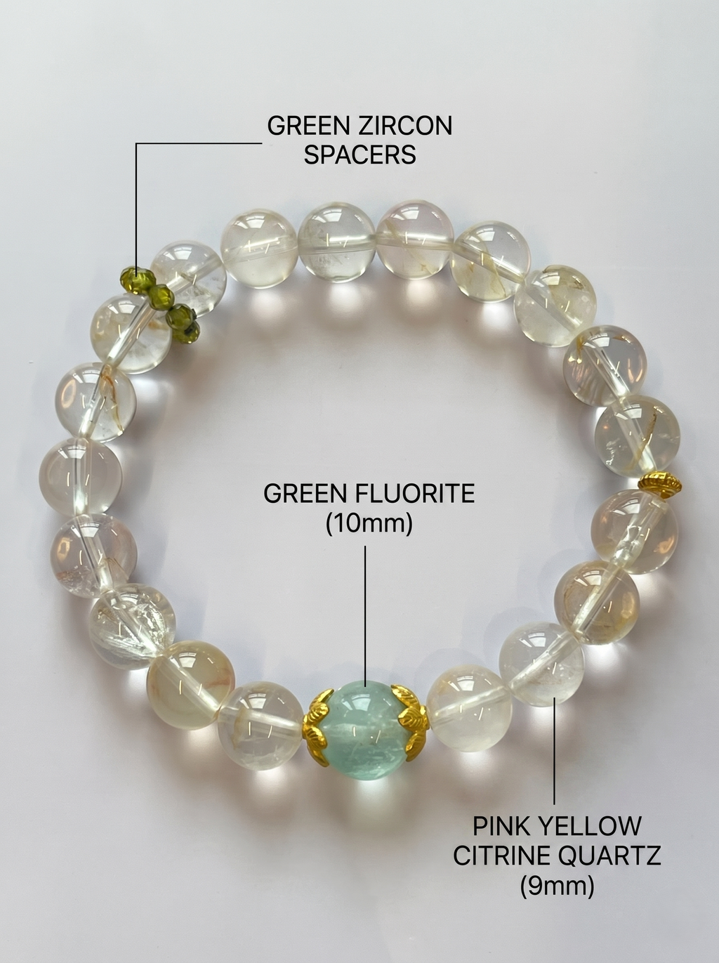 ORIENTAL VIBE | Grain in Ear Handcrafted Dragon Scale Bracelet with "Fortune & Blessing" Charm, Adjustable Sliding Button Knot, Convertible