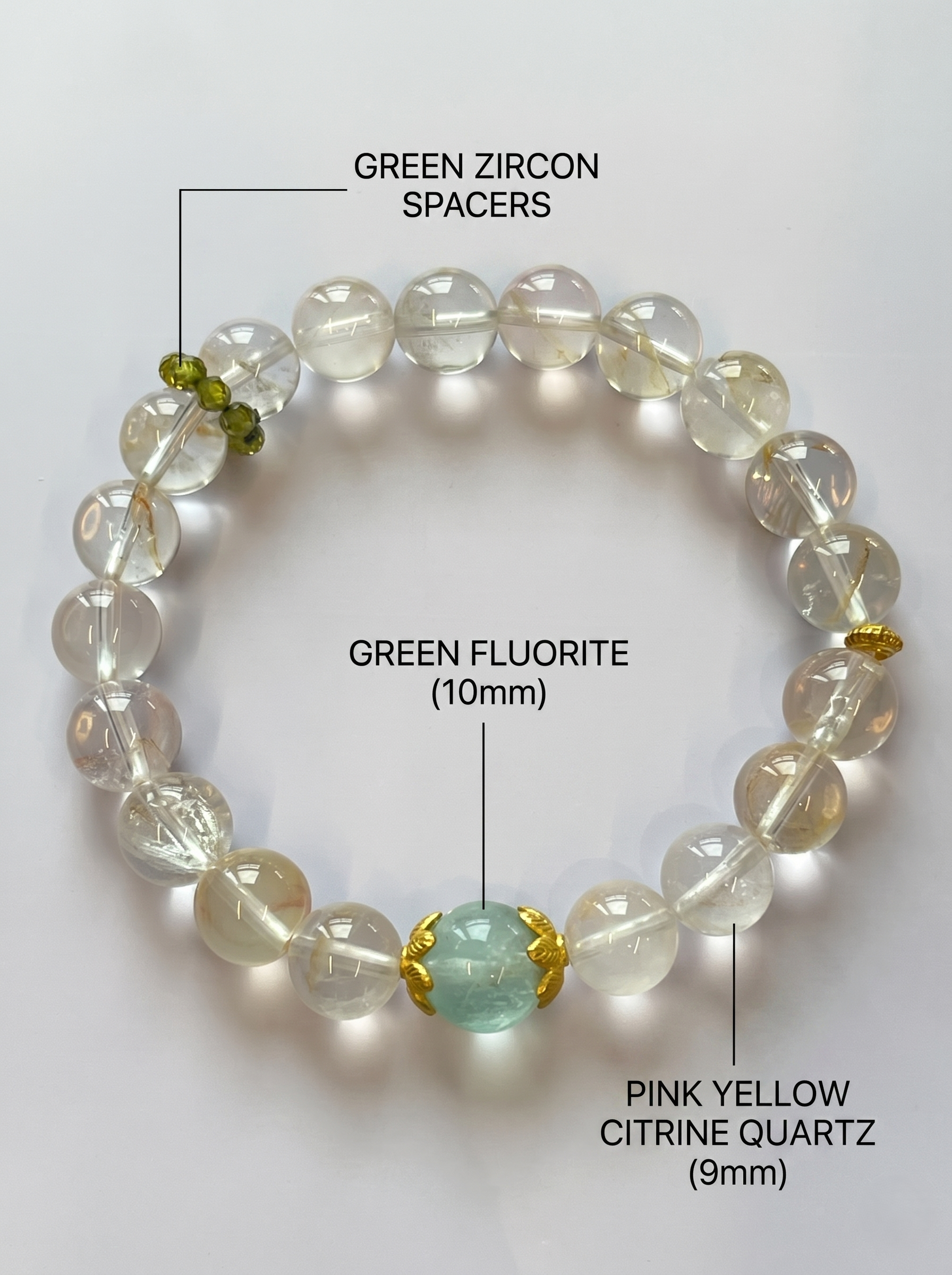 ORIENTAL VIBE | Grain in Ear Handcrafted Dragon Scale Bracelet with "Fortune & Blessing" Charm, Adjustable Sliding Button Knot, Convertible