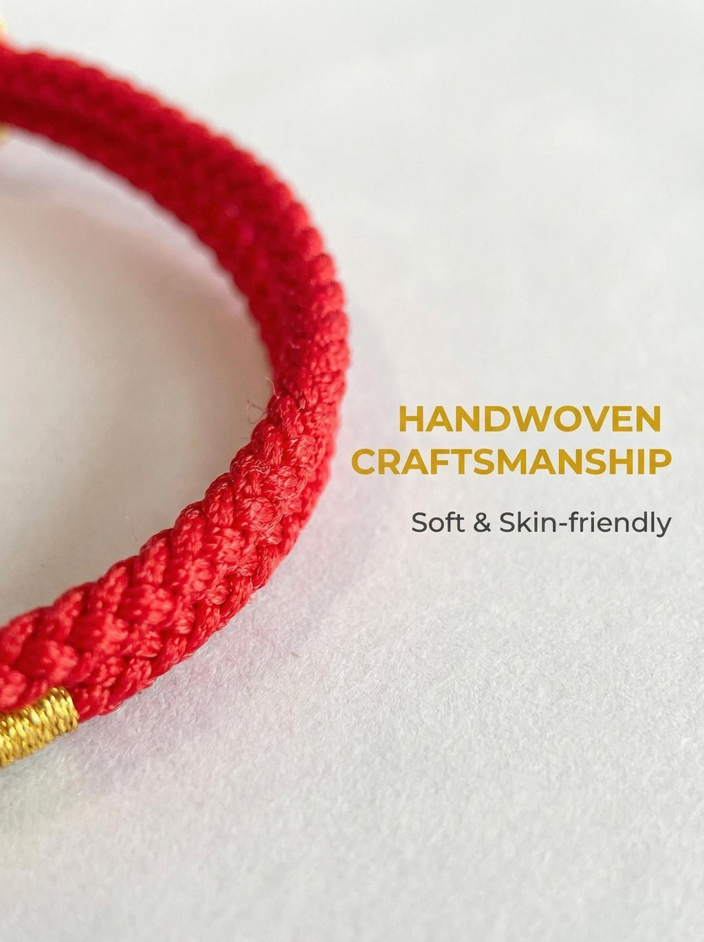 ORIENTAL VIBE: Hand-Woven "Ruyi" (Wish-Fulfillment) Red Cord Bracelet | Everything Goes Your Way