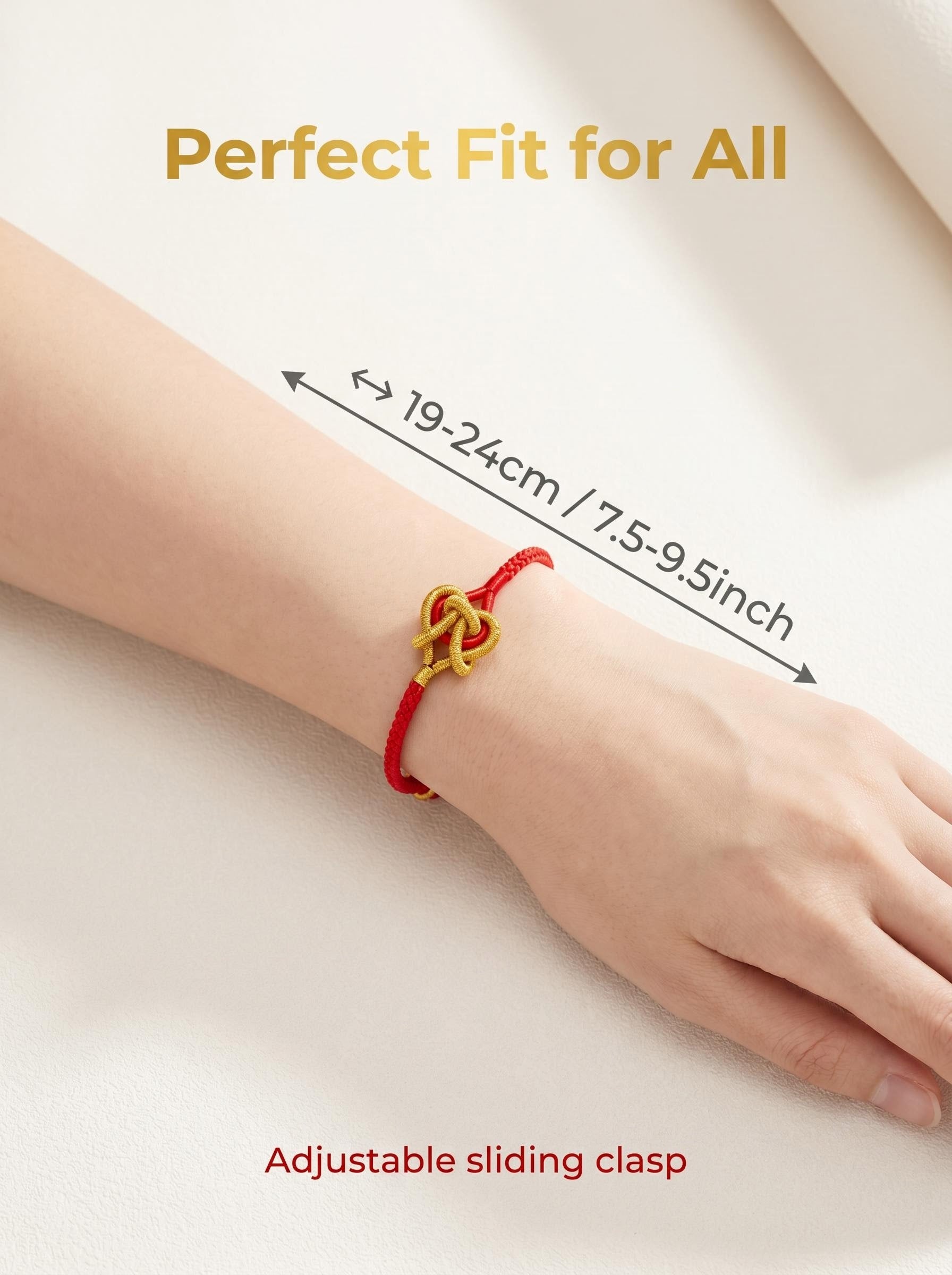 ORIENTAL VIBE: Hand-Woven "Joined-Heart" (Tong Xin) Red Cord Bracelet | Symbolizing Eternal Love