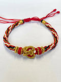 ORIENTAL VIBE "Fire Element · Infinite Awakening" Lion Dance Series - Handwoven Samsara Bracelet
