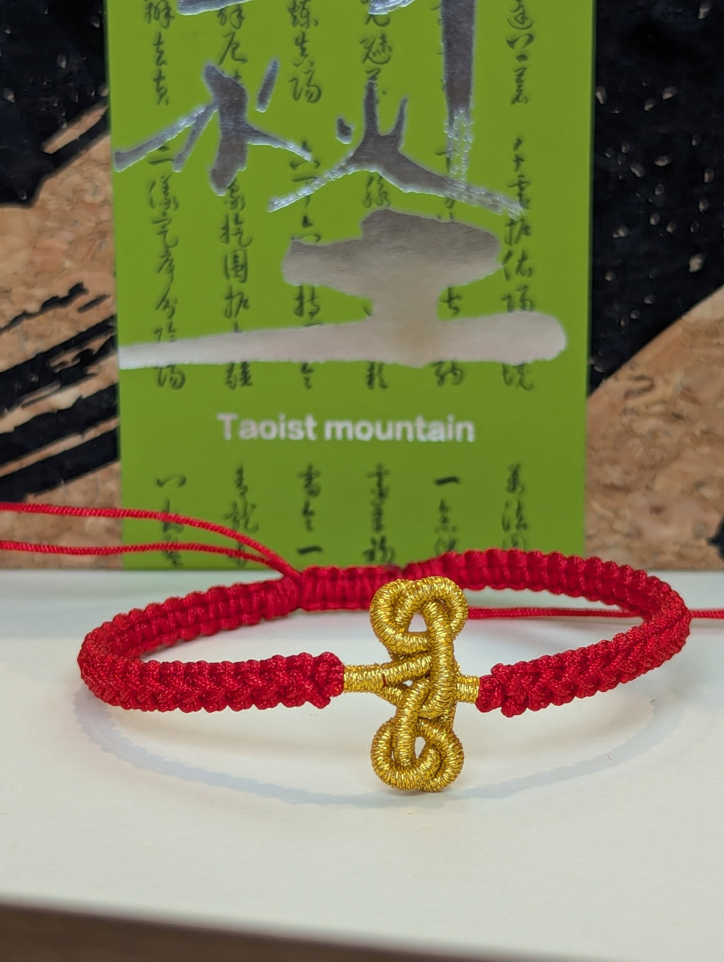 ORIENTAL VIBE: "Wen Chang" Academic & Career Success Red Cord Bracelet