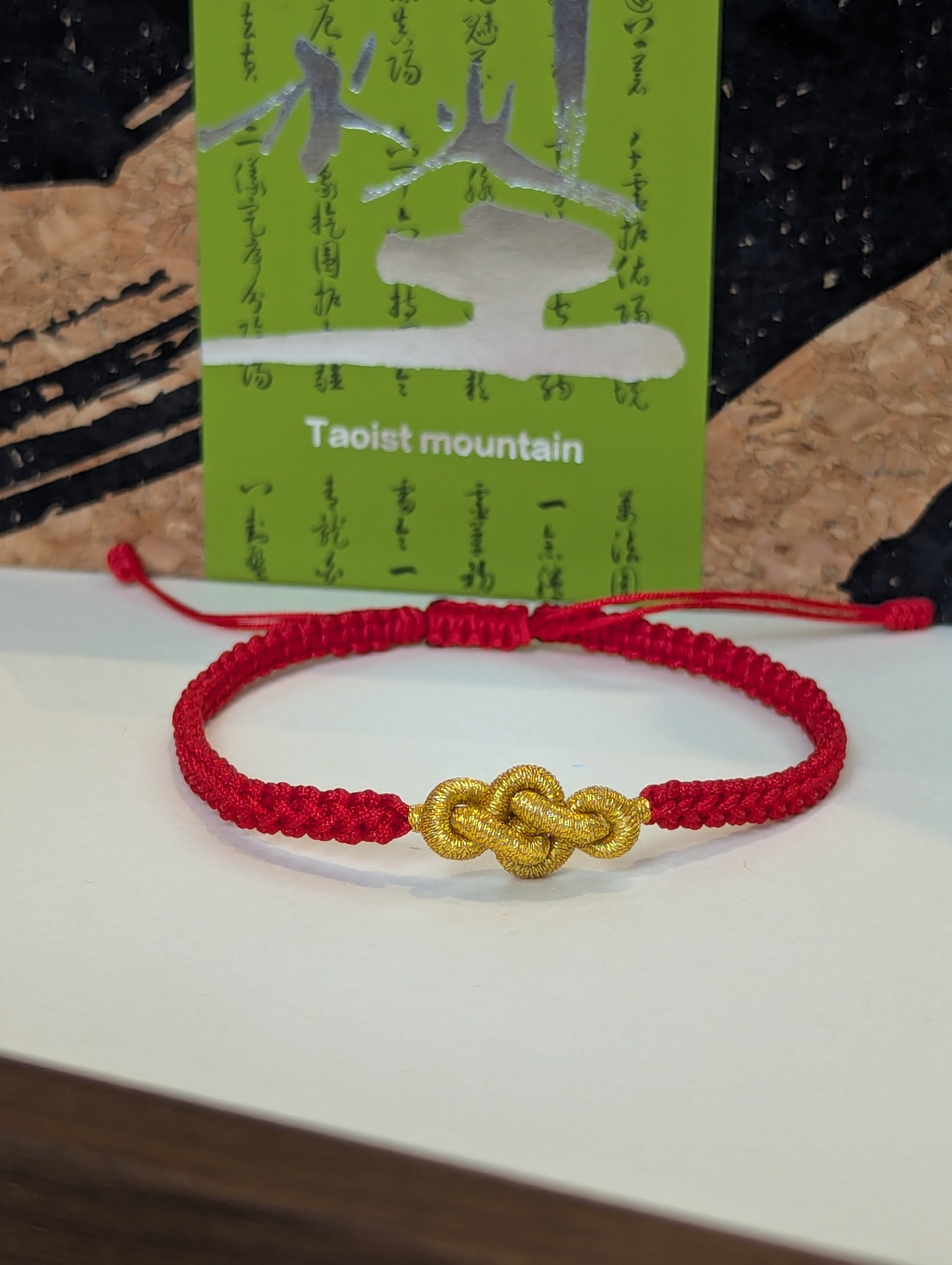 ORIENTAL VIBE: Hand-Woven "Ruyi" (Wish-Fulfillment) Red Cord Bracelet | Everything Goes Your Way