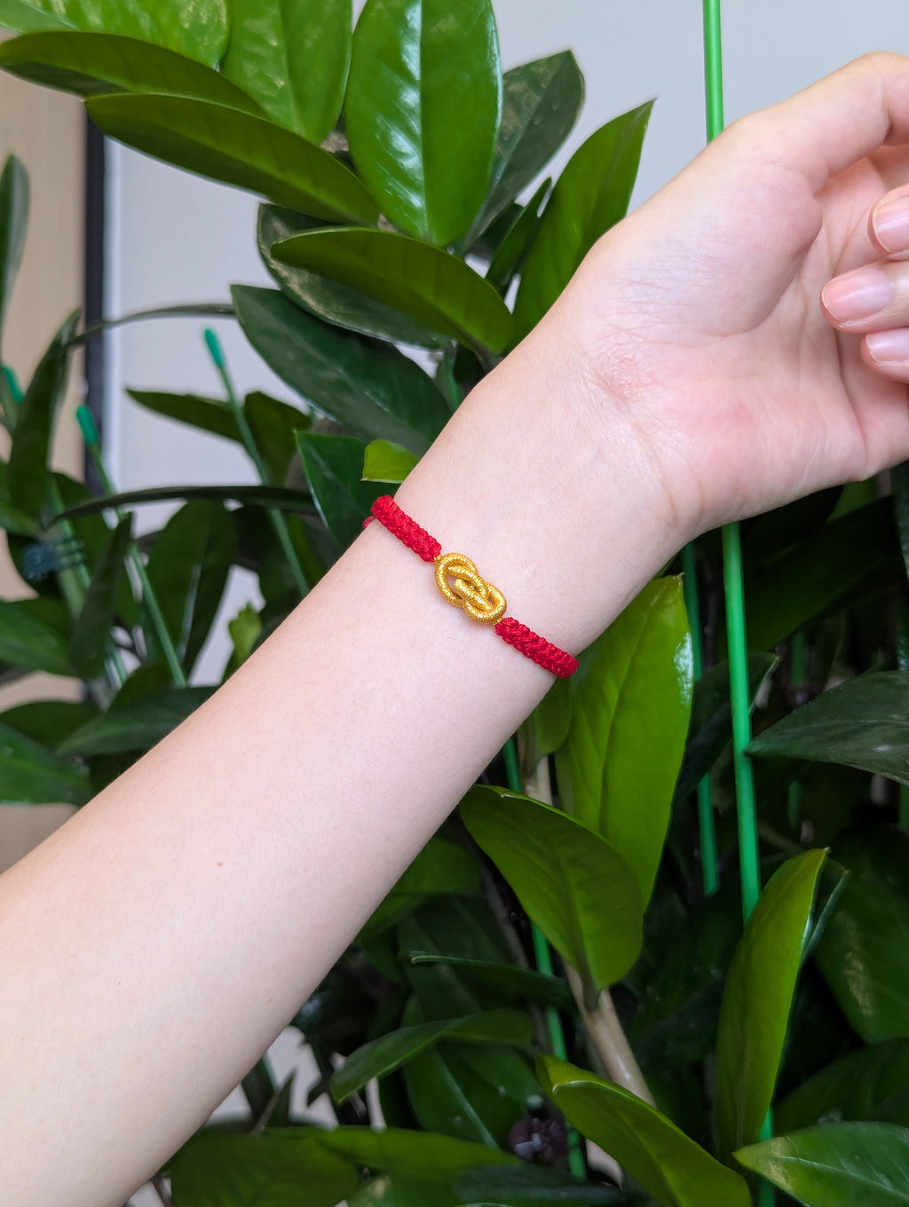 ORIENTAL VIBE: "Yuan Bao" Wealth & Prosperity Hand-Woven Red Bracelet