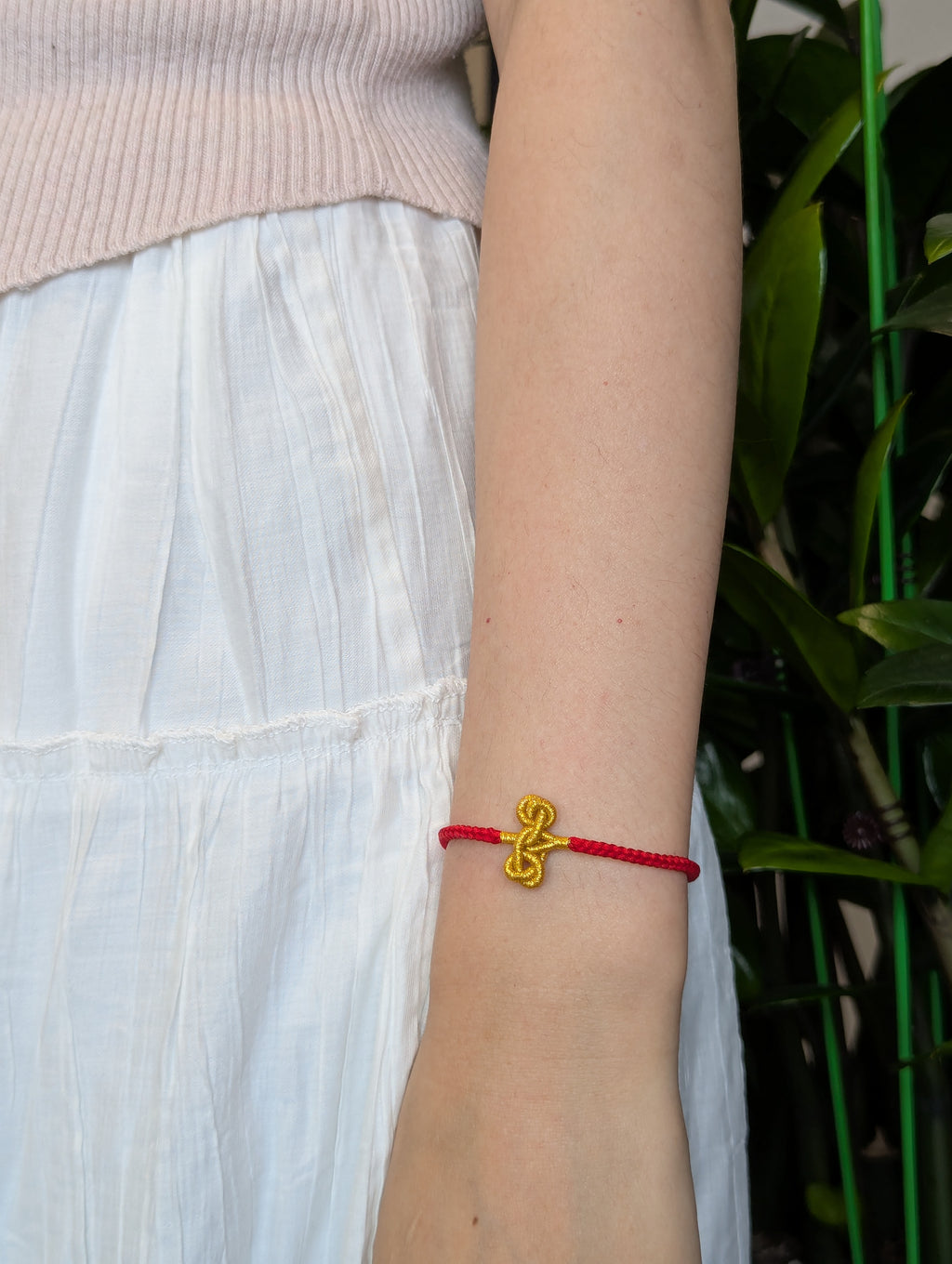 ORIENTAL VIBE: "Wen Chang" Academic & Career Success Red Cord Bracelet