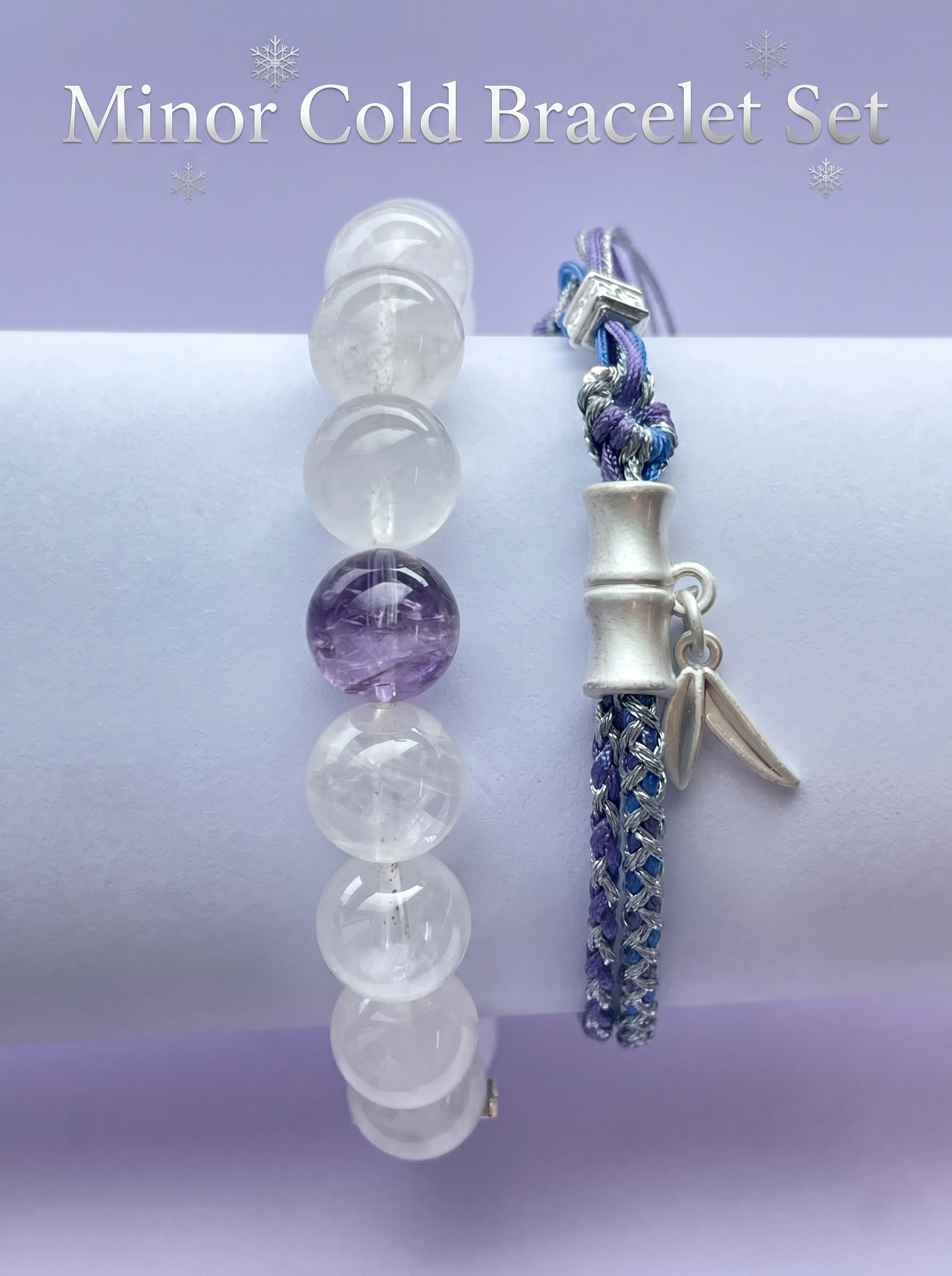 ORIENTAL VIBE | Lesser Cold Handcrafted Dragon Scale Bracelet with Silver-Toned Bamboo Joint Charm, Silver Slider Core Lock & Multi-Color Silk Tassel Extension