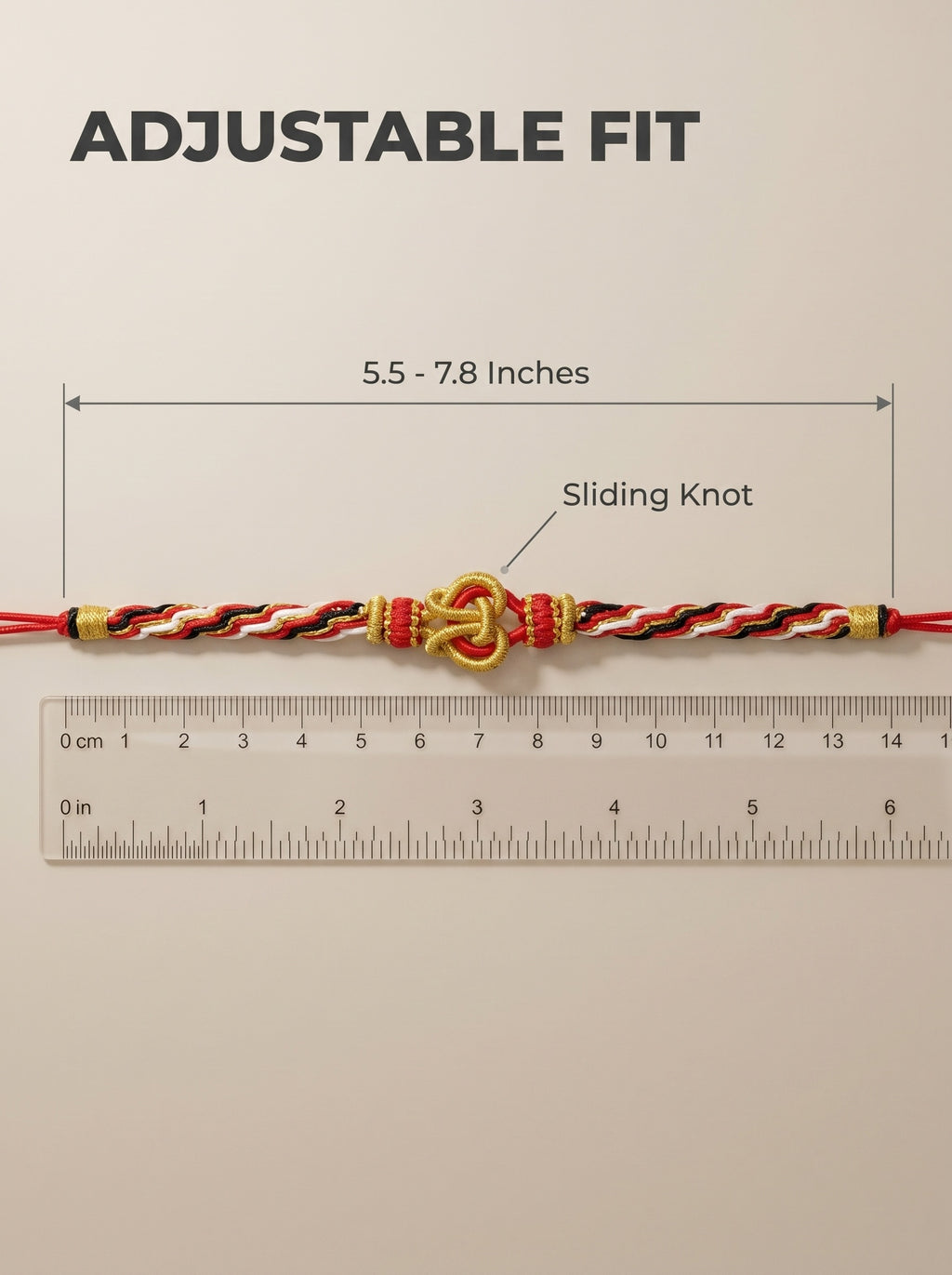 ORIENTAL VIBE "Fire Element · Infinite Awakening" Lion Dance Series - Handwoven Samsara Bracelet