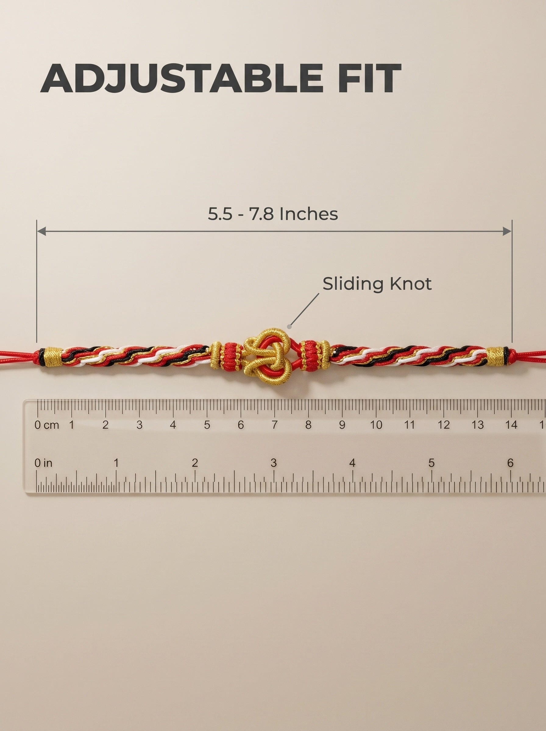 ORIENTAL VIBE "Fire Element · Infinite Awakening" Lion Dance Series - Handwoven Samsara Bracelet