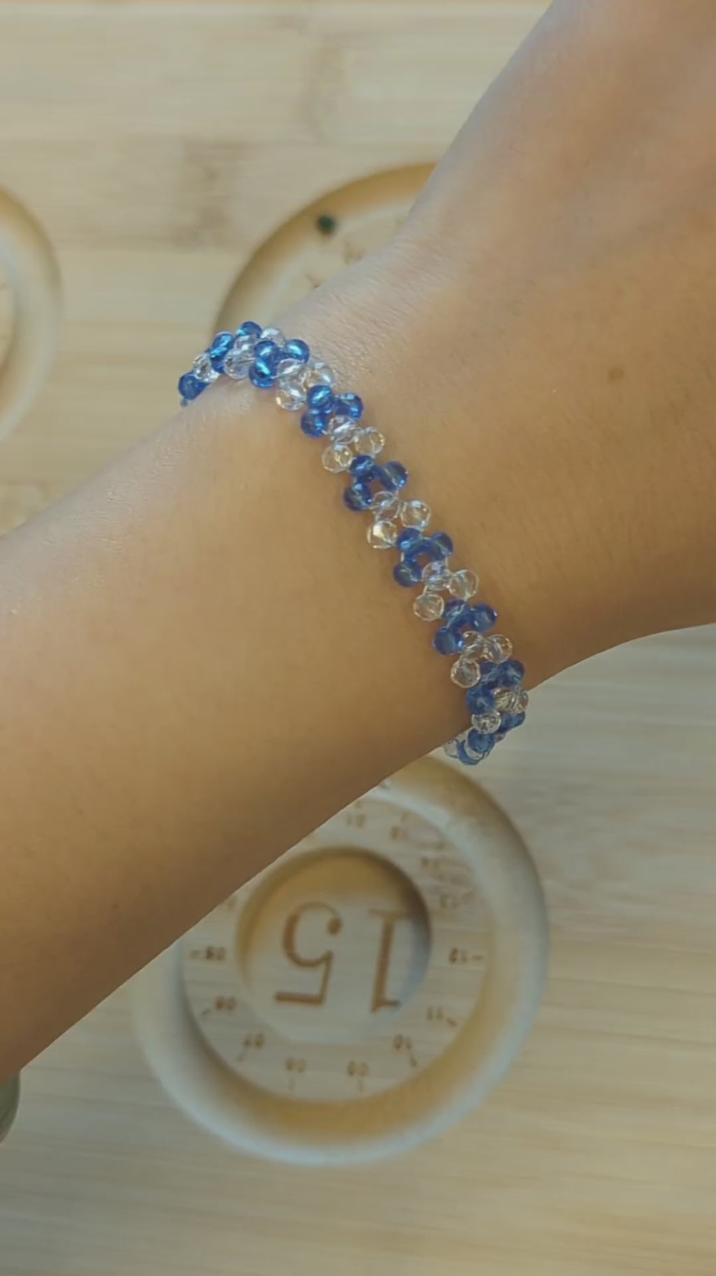 ORIENTAL VIBE | Light Snow Handcrafted Dragon Scale Bracelet Adorned with Multiple Silver-Toned Star Charms, Adjustable Drawstring
