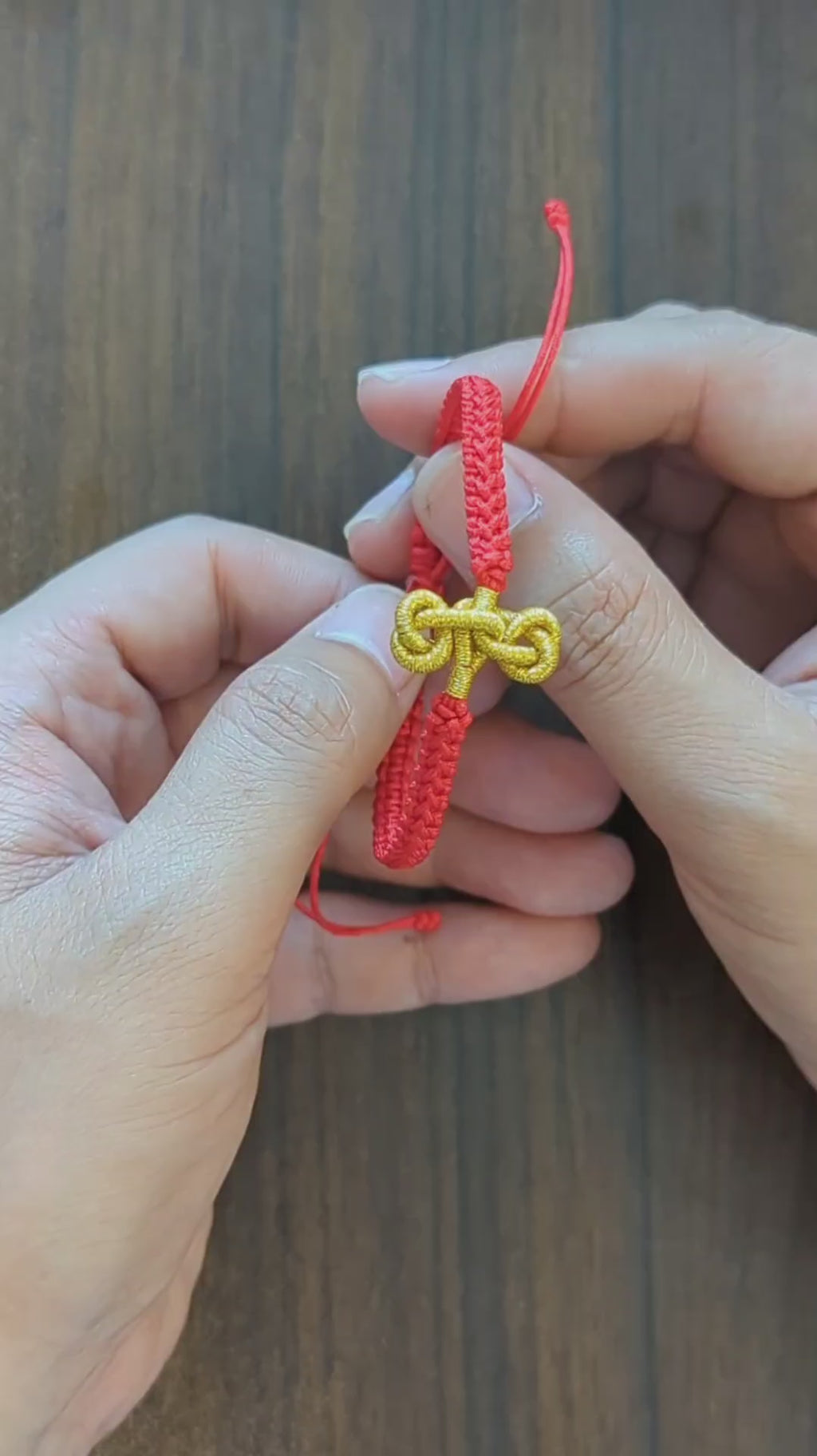 ORIENTAL VIBE: "Wen Chang" Academic & Career Success Red Cord Bracelet