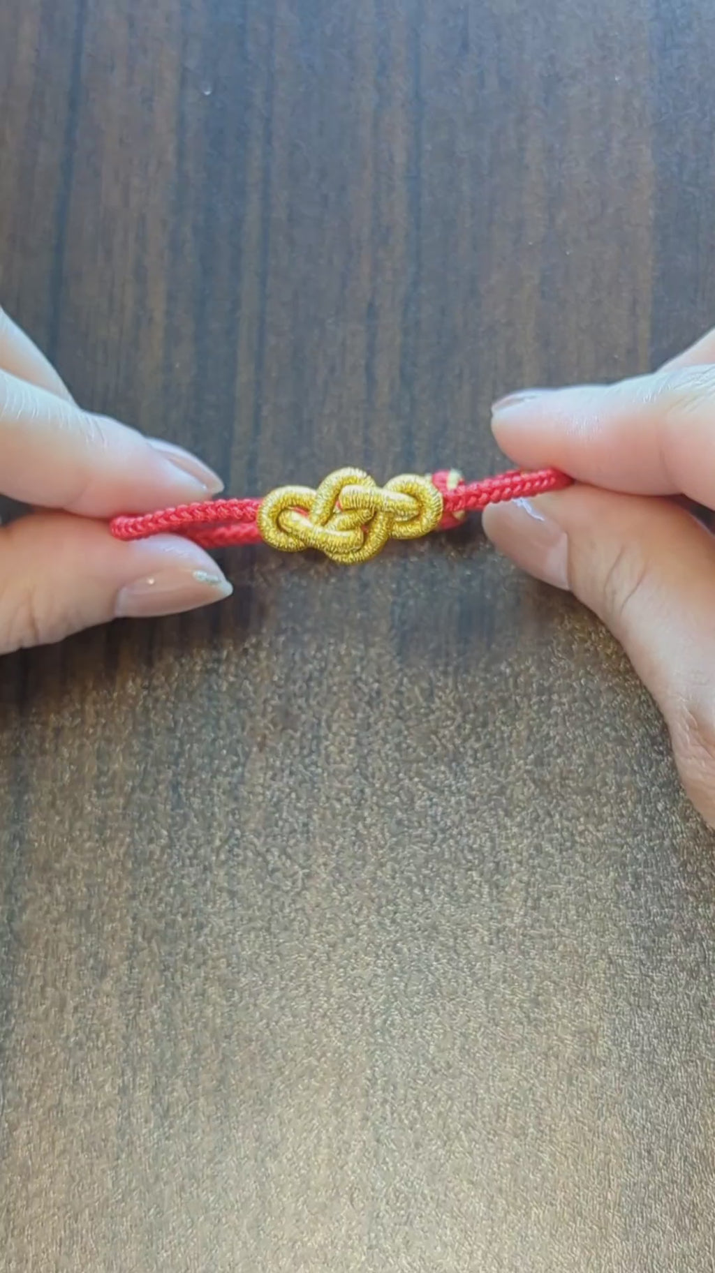 ORIENTAL VIBE: Hand-Woven "Ruyi" (Wish-Fulfillment) Red Cord Bracelet | Everything Goes Your Way